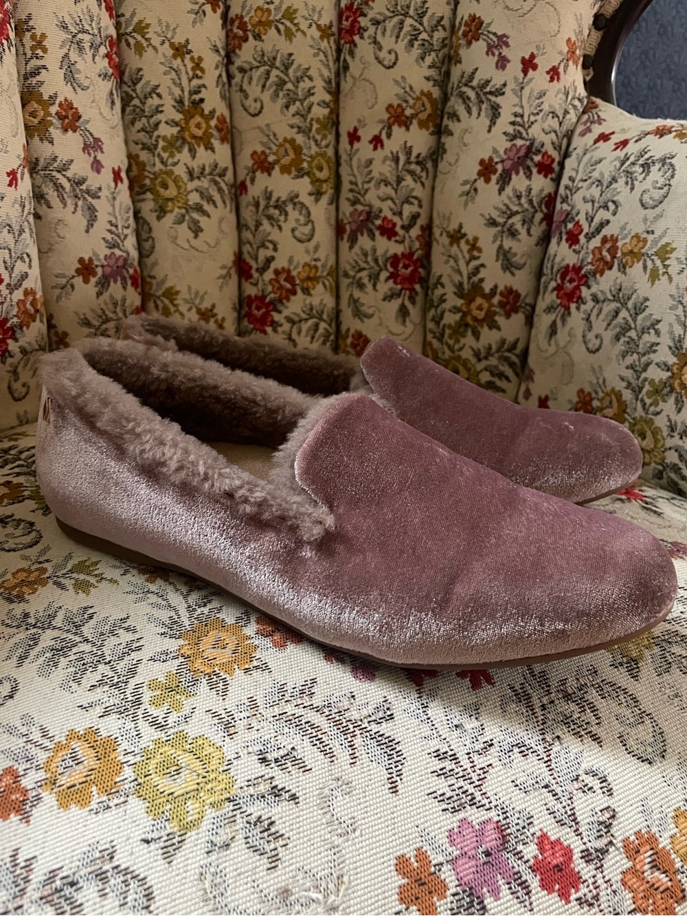 Mave and Chez The Audrey Loafer Women’s Size 8 Shearling Champagne Work Casual